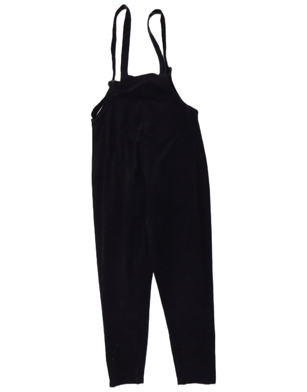 Lucy & Yak Combinaison en velours côtelé pour femme UK 10 Petit coton bleu marine
