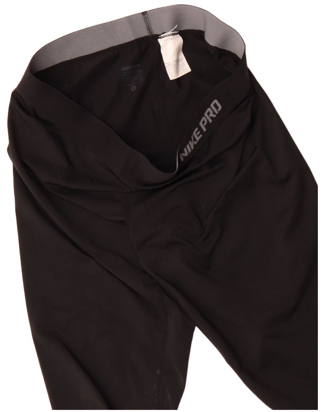 Nike Legging Capri graphique pour femme UK 26 Large Noir Polyester