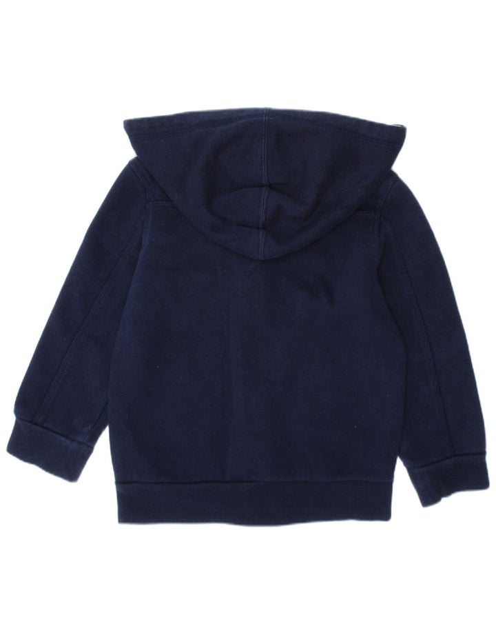 Adidas Pull à capuche zippé garçon 2-3 ans Bleu marine Coton