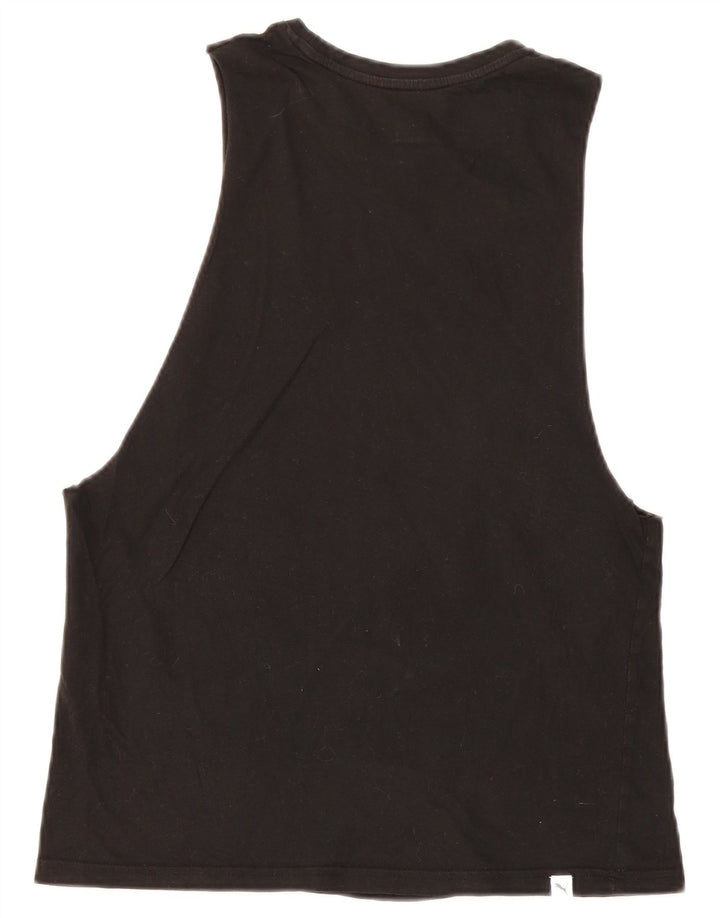 Puma Débardeur graphique pour femme UK 8 Small Noir