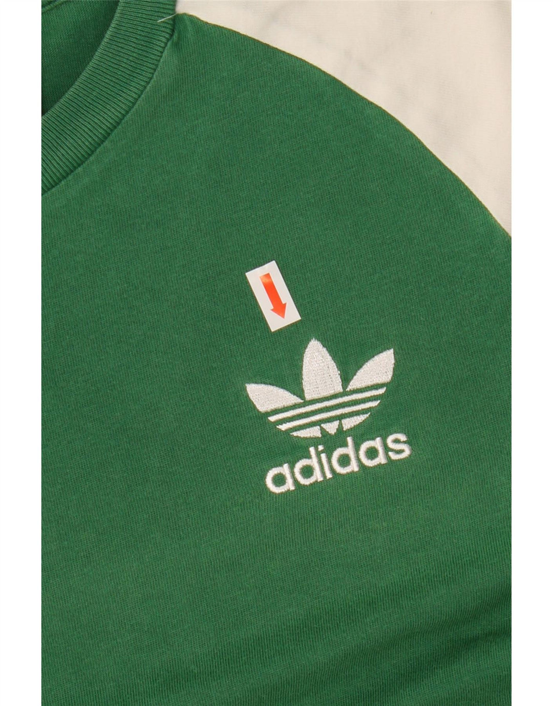Adidas T-Shirt Homme Haut Petit Vert Colorblock Polyester