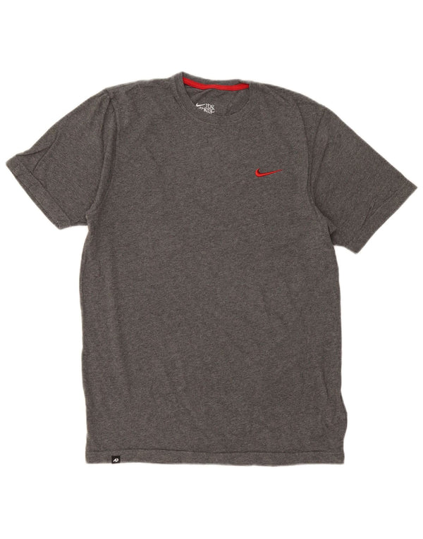 Nike Mens The Athletic Dept. T-shirt coupe standard en coton gris moyen