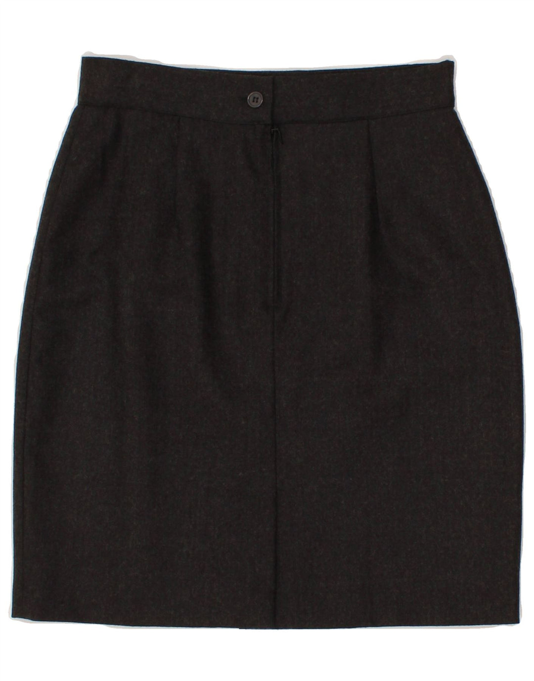 BENETTON Womens Straight Skirt IT 42 Medium W28  Grey Acetate Vintage Benetton and Second-Hand Benetton from Messina Hembry 