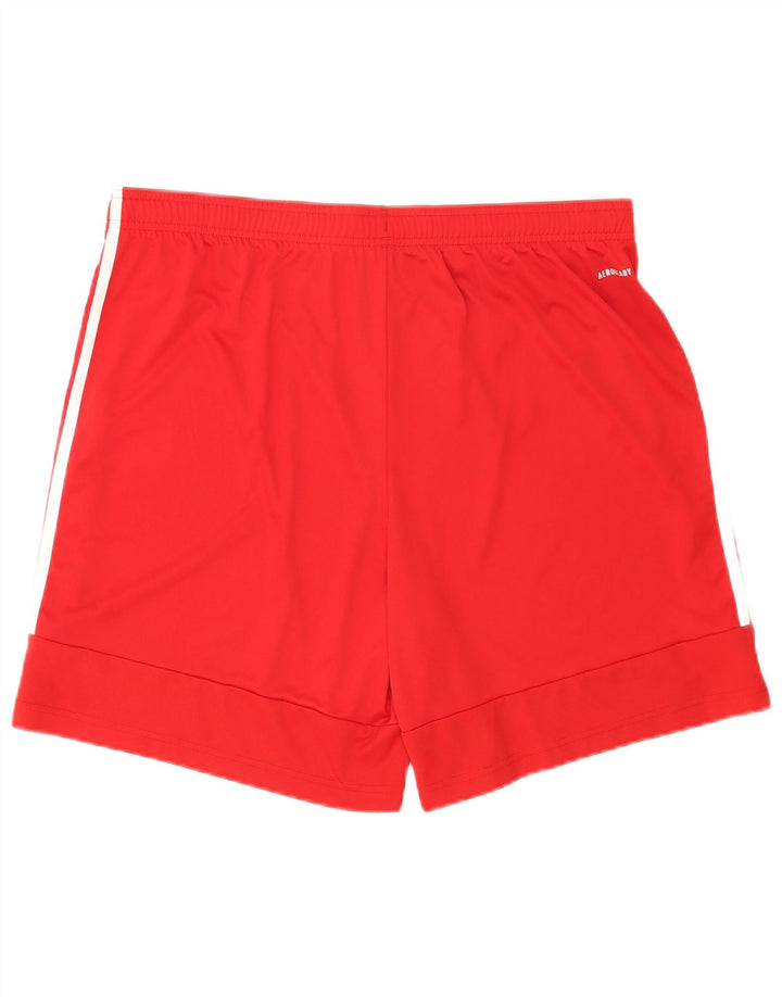 Adidas Short de sport Aeroready pour homme XL Rouge Polyester