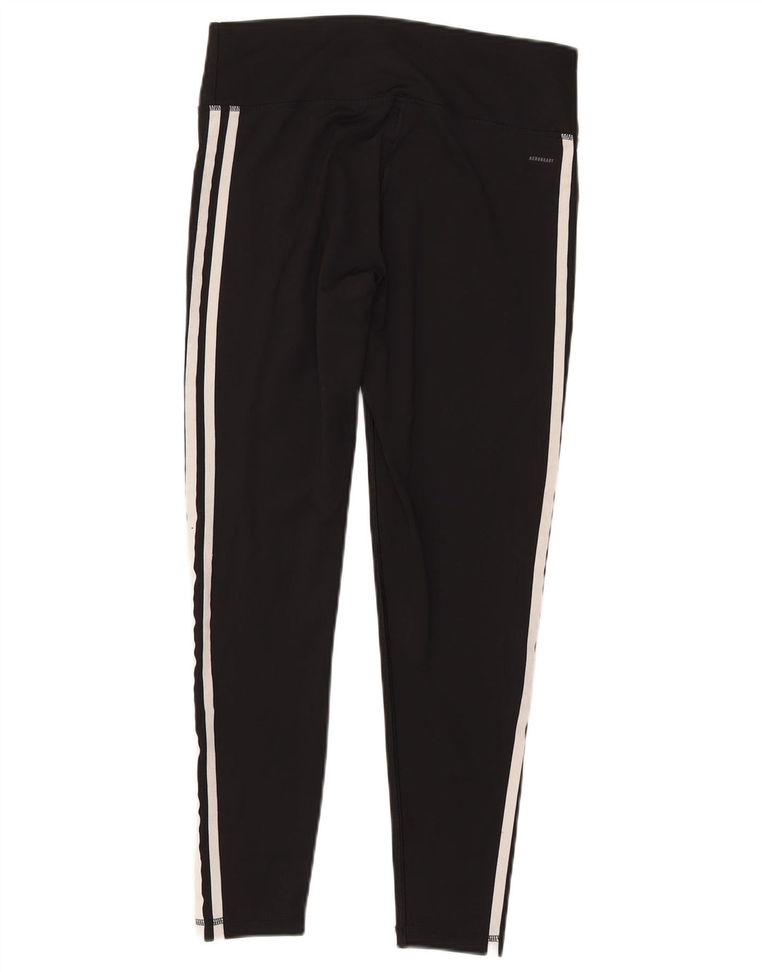 ADIDAS Leggings Aeroready pour femmes UK 16/18 Large Noir Polyester