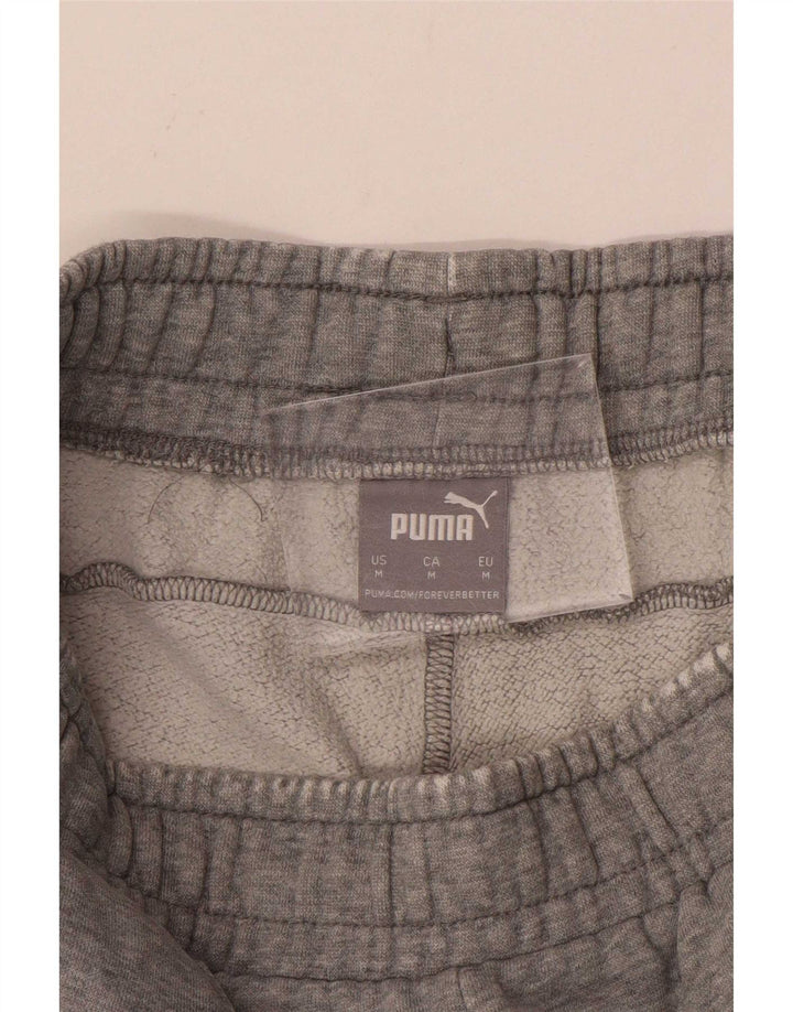 Puma Pantalon de Survêtement Joggers Homme Gris Moyen Moucheté