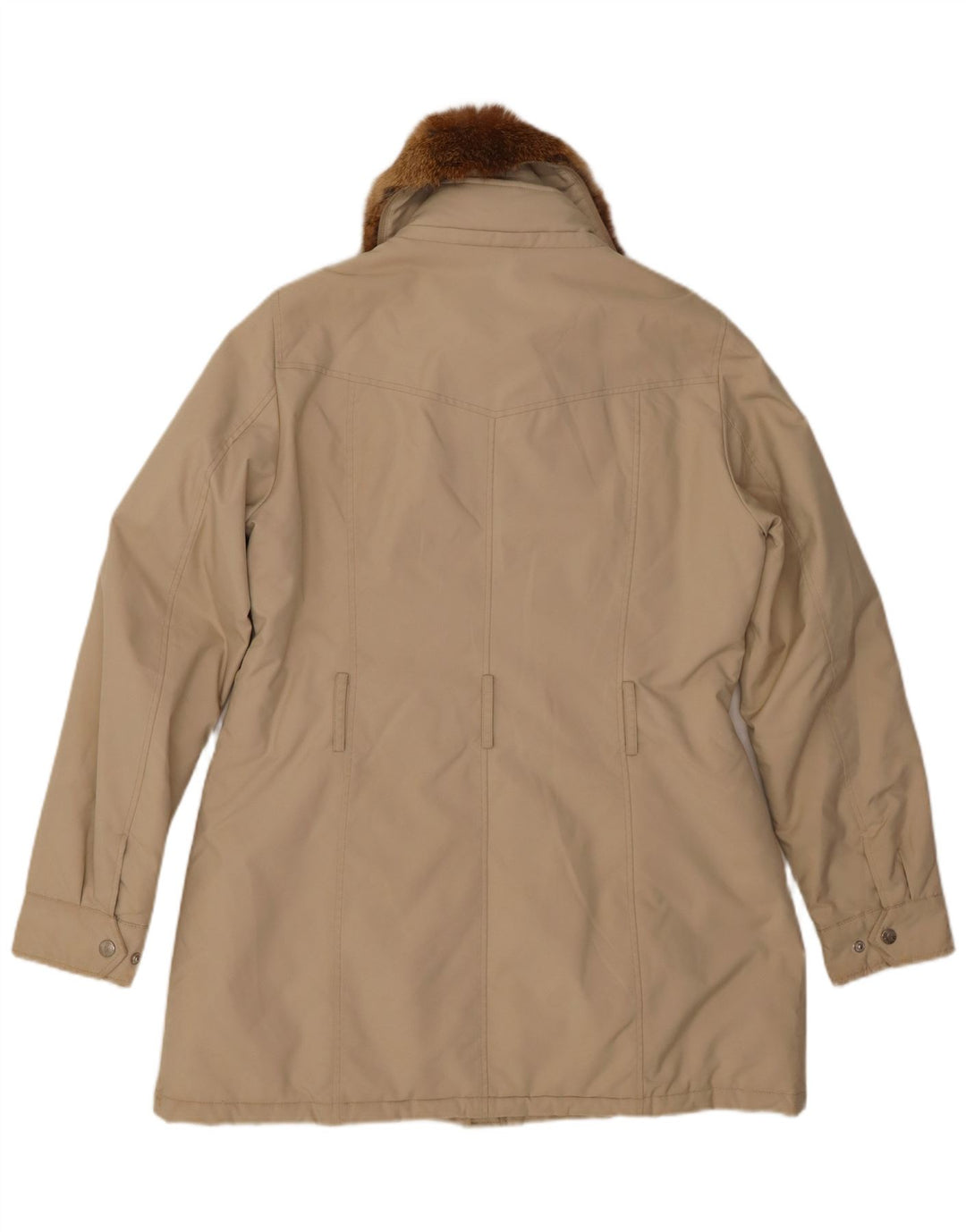 REFRIGUE Manteau coupe-vent pour femme UK 18 XL Beige Polyester