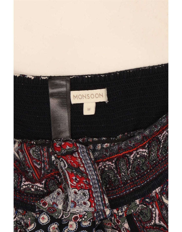 Monsoon Femme Jupe Gypsy Medium W30 Multicolore Patchwork Viscose