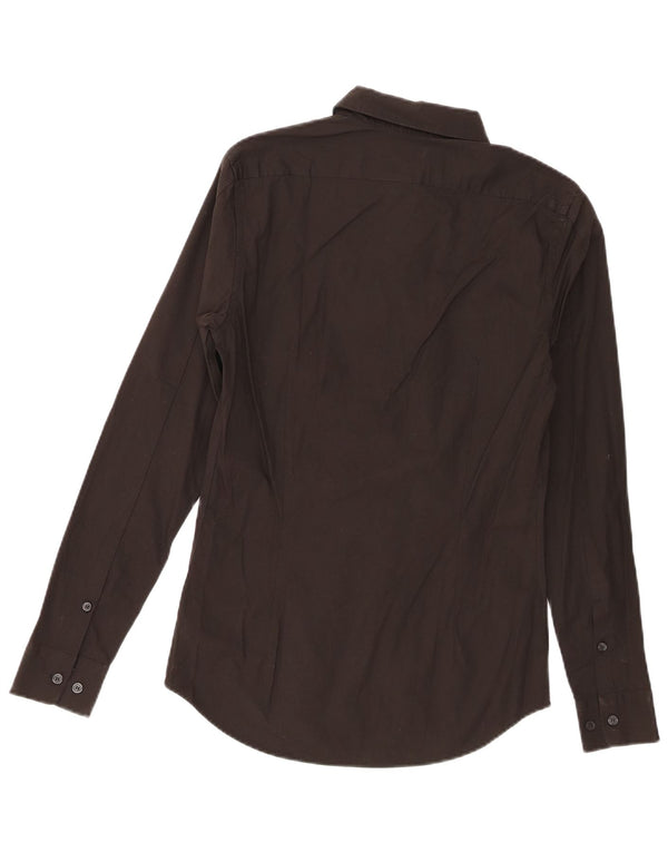 Calvin Klein Jeans Chemise extra slim fit en coton noir pour homme