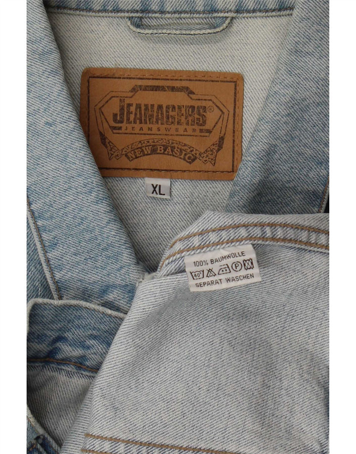 Jeanagers Veste en Jean Homme UK 42 XL Bleu Coton