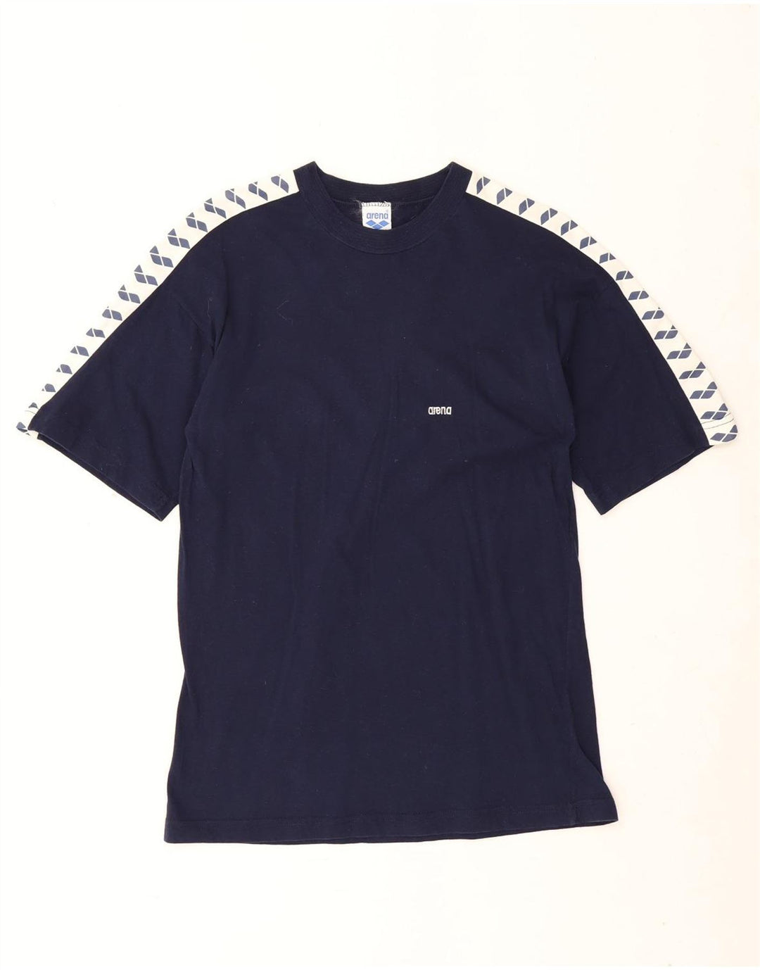 Arena T-Shirt Graphique Homme Petit Bleu Marine Colourblock