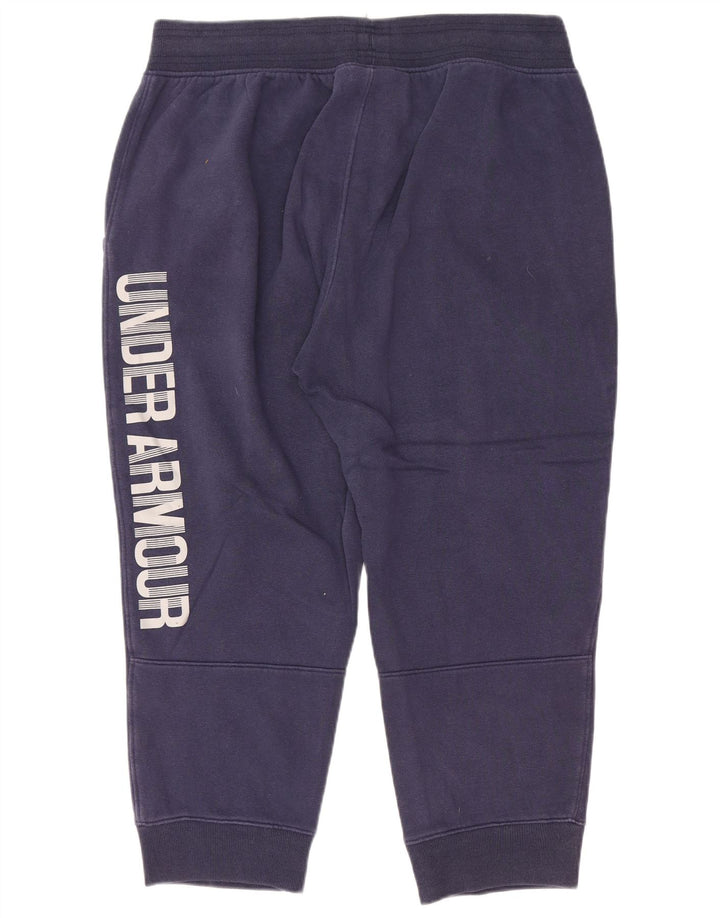 Under Armour Pantalon de Survêtement Capri Graphic Homme Bleu Marine Moyen