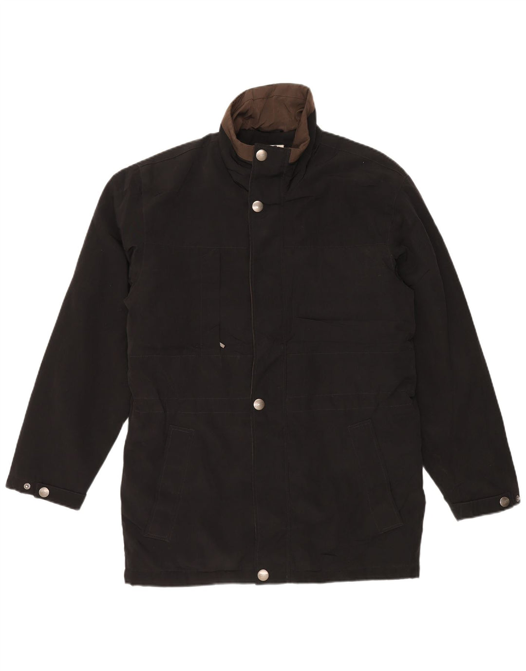 LONDON FOG Veste utilitaire pour hommes UK 38 Polyester noir moyen