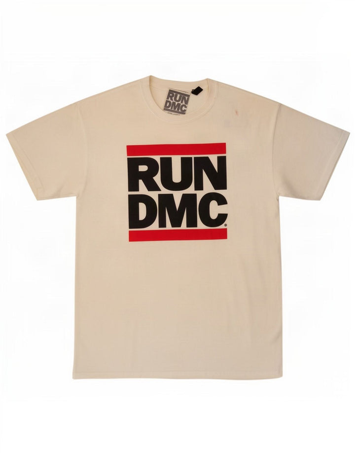 T-shirt graphique vintage pour hommes, petit, blanc