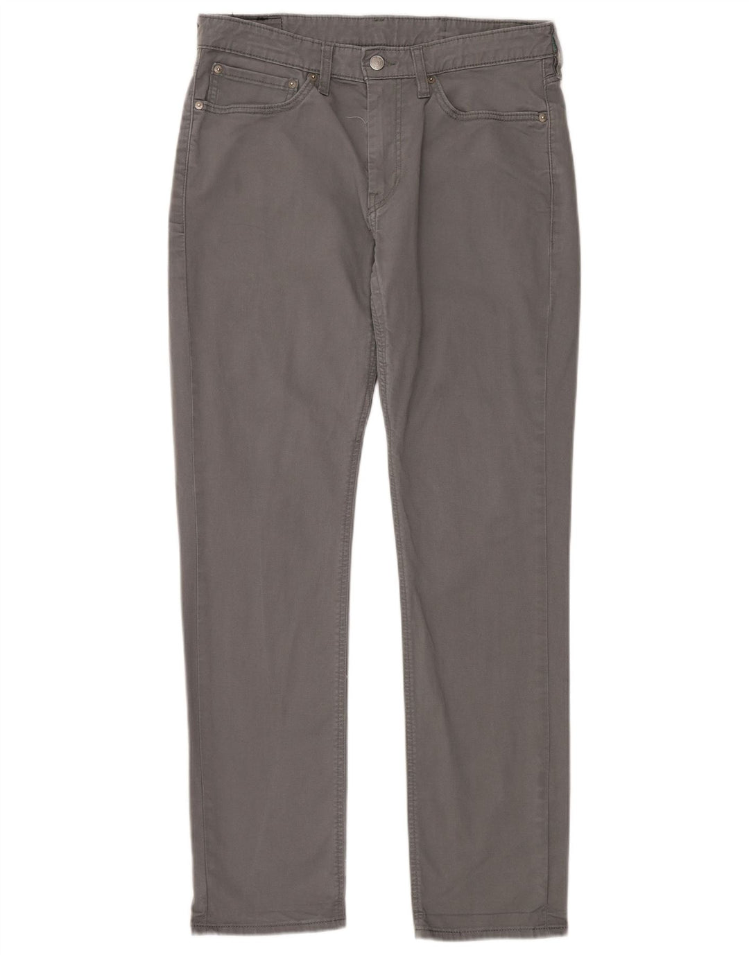 LEVI'S Pantalon Chino Slim 511 Homme W34 L32 Gris Coton
