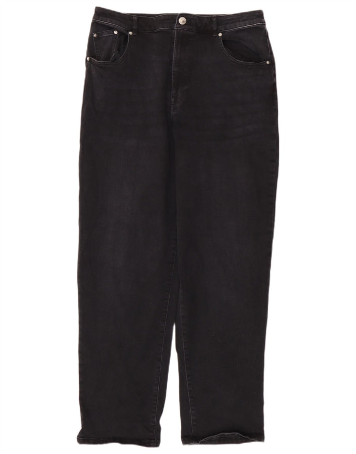 Marks & Spencer Jean fuselé autographe pour femme UK 12 Medium W32 L29 Gris
