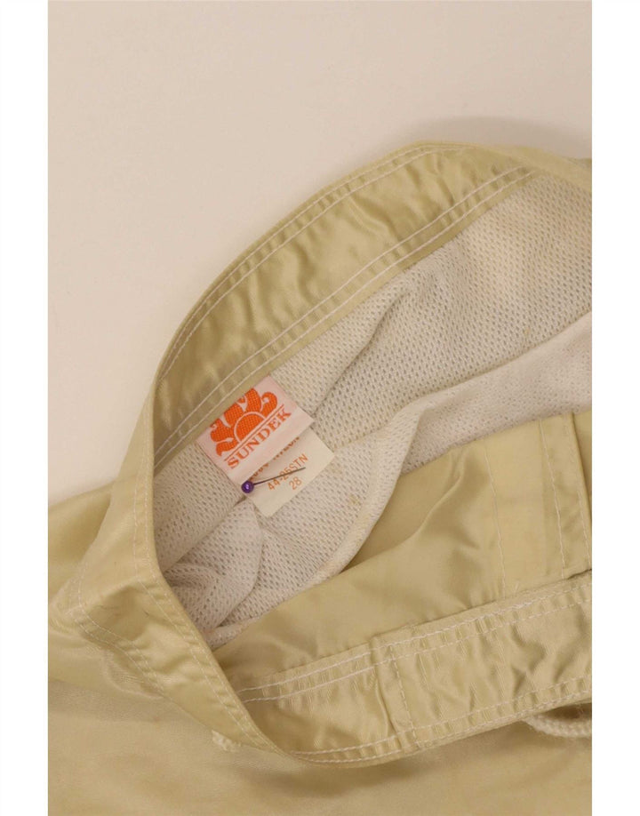 Sundek Short de bain homme petit nylon beige