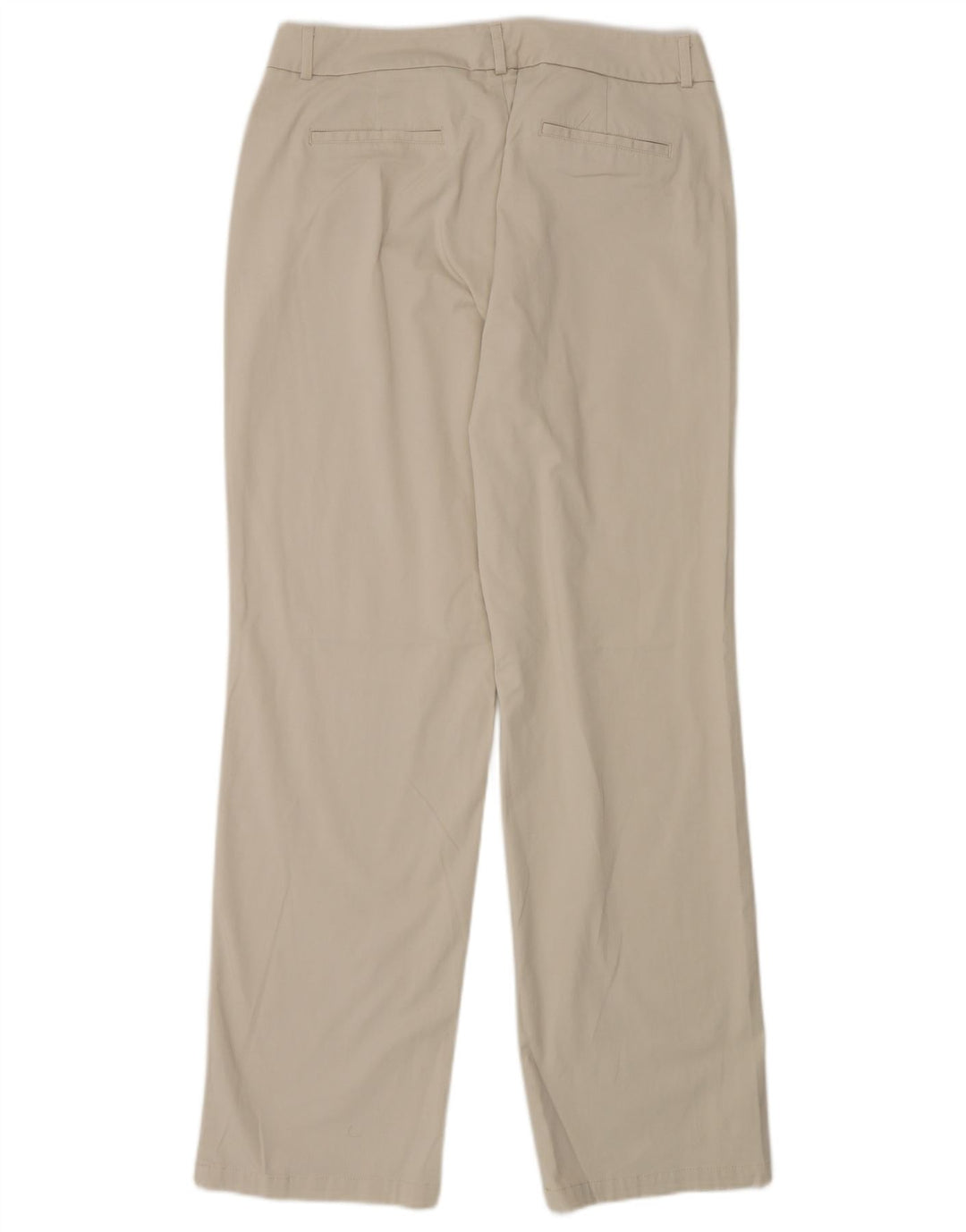 DOCKERS Pantalon droit décontracté pour femme US 12 Large W30 L30 Coton beige