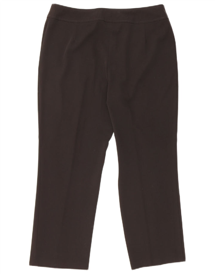 MARKS & SPENCER Pantalon court pour femme UK 12 Medium W30 L24 Noir