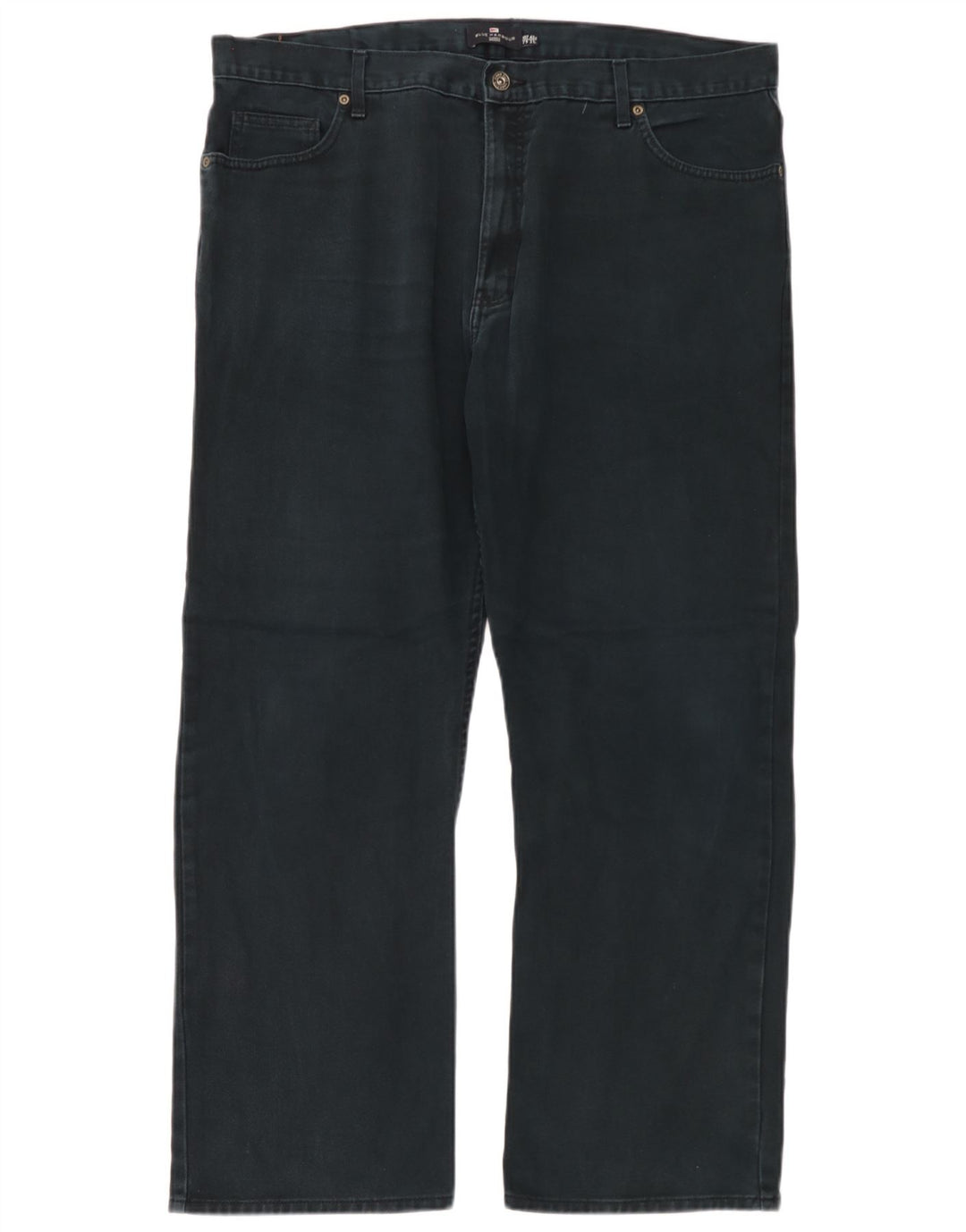 Marks & Spencer Jean droit Blue Harbor homme W42 L31 coton noir