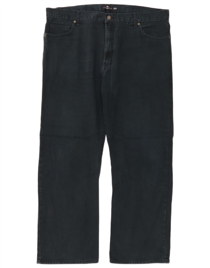 Marks & Spencer Jean droit Blue Harbor homme W42 L31 coton noir