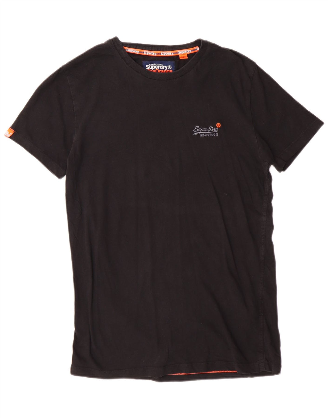 Superdry T-Shirt Homme Noir Petit Coton