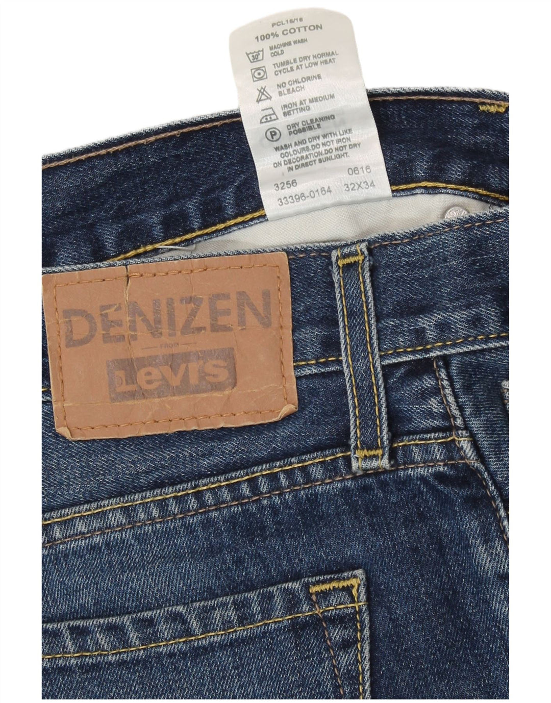 Levi's Jean Droit Homme W32 L30 Bleu Coton