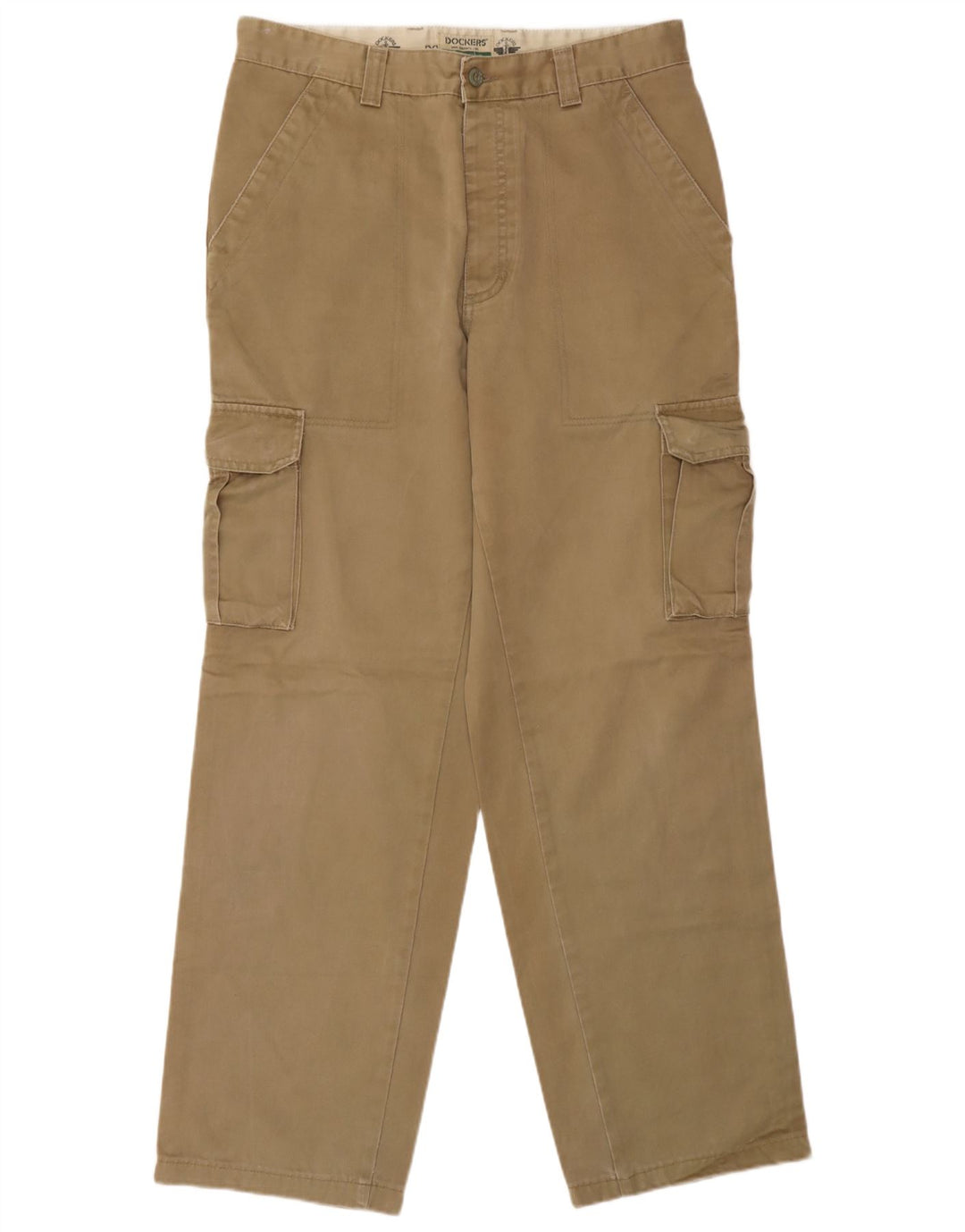 Dockers Pantalon Cargo Droit Khakis Homme W34 L32 Kaki