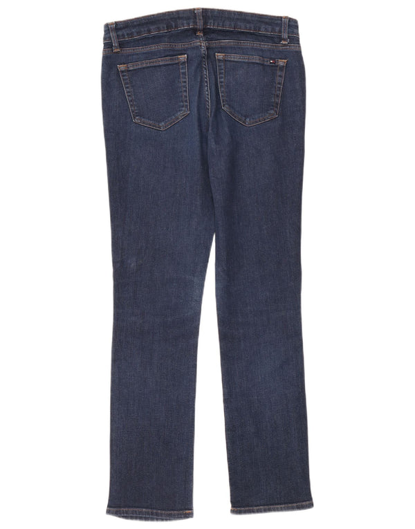 Tommy Hilfiger Jean droit pour femme US 8 Medium W32 L31 Bleu marine