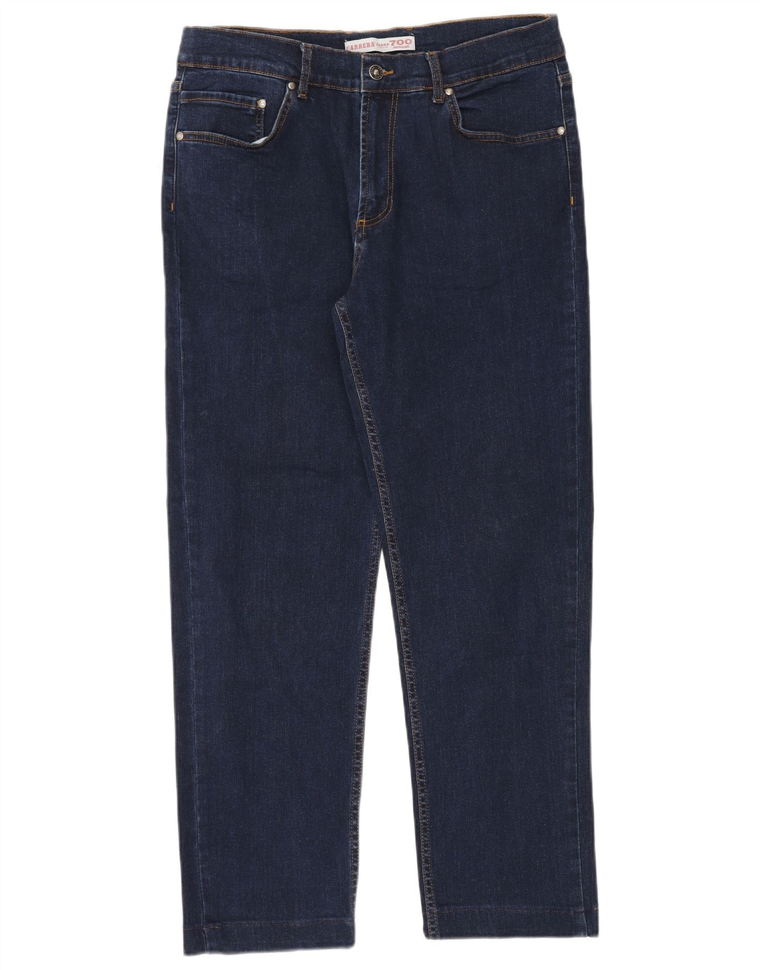 Carrera Jean Droit 700 Regular Homme W34 L30 Bleu Marine Coton