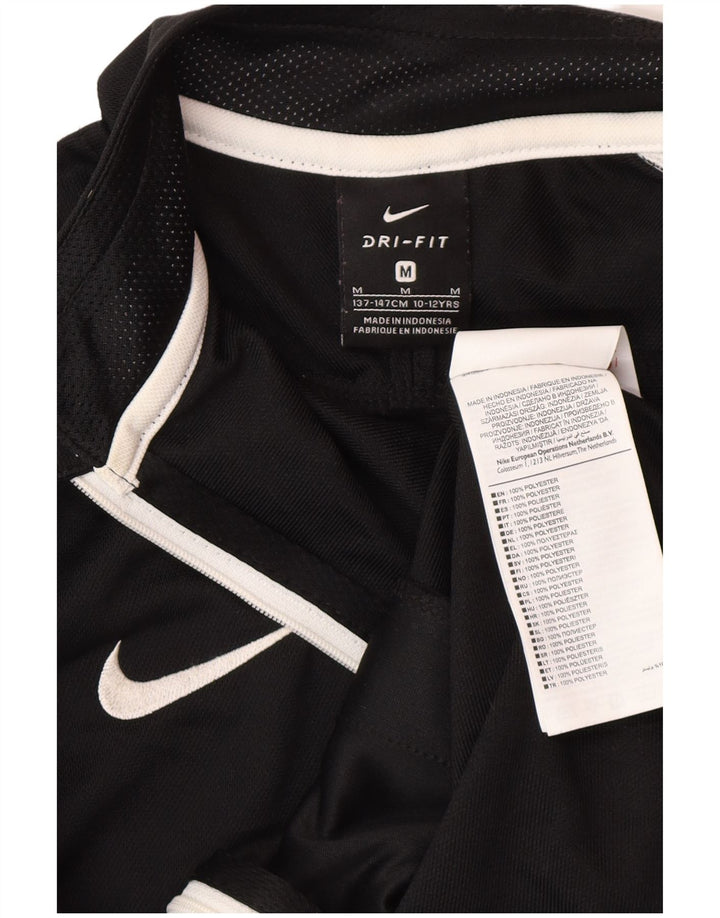 Veste de survêtement Nike Dri Fit pour garçon 10-11 ans Noir moyen colour block