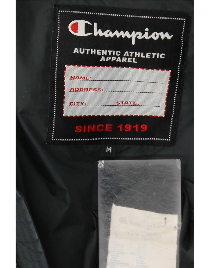 Champion Veste rembourrée à capuche pour homme UK 38 Gris moyen Polyamide