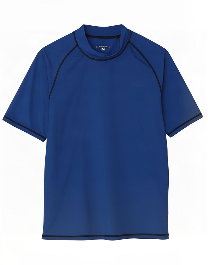 Mountain Warehouse T-Shirt Homme Top XL Bleu Polyamide