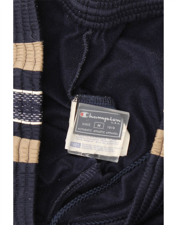 Champion Pantalon de Survêtement Graphique Homme Bleu Marine Moyen Colourblock
