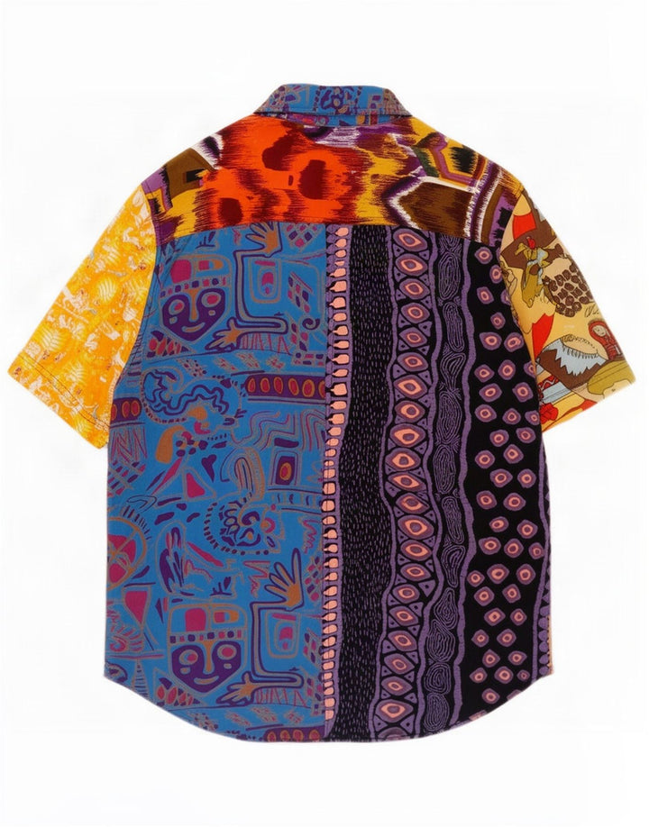 C&A Chemise Oversize Femme EU 38 Medium Multicolore Géométrique