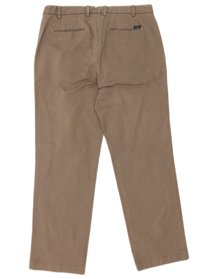 Gant Pantalon de Costume Regular Homme IT 50 Large W35 L29 Gris