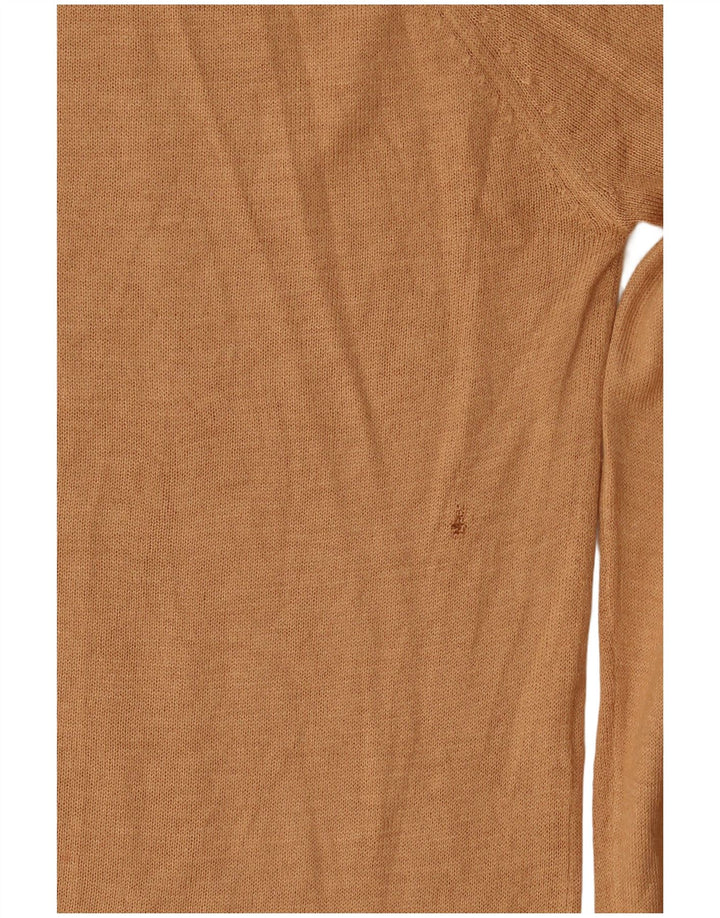 Zara Pull col bateau pour femme UK 14 Beige moyen
