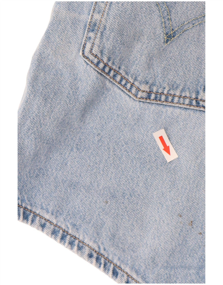 Levi's Short en Jean Femme W28 Bleu Moyen Coton