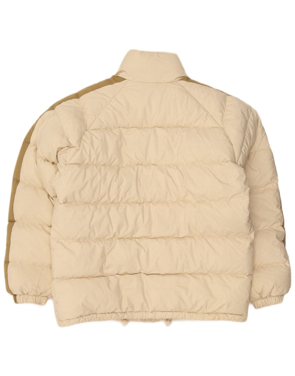 Fila Veste matelassée coupe ample pour homme IT 50 Beige moyen Colourblock Sports