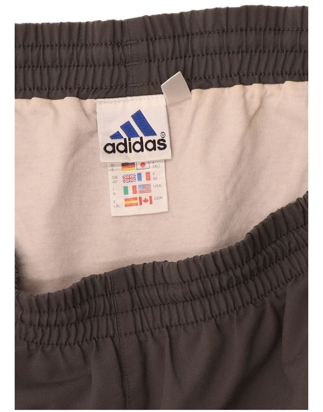 ADIDAS Short de sport homme XL gris polyester