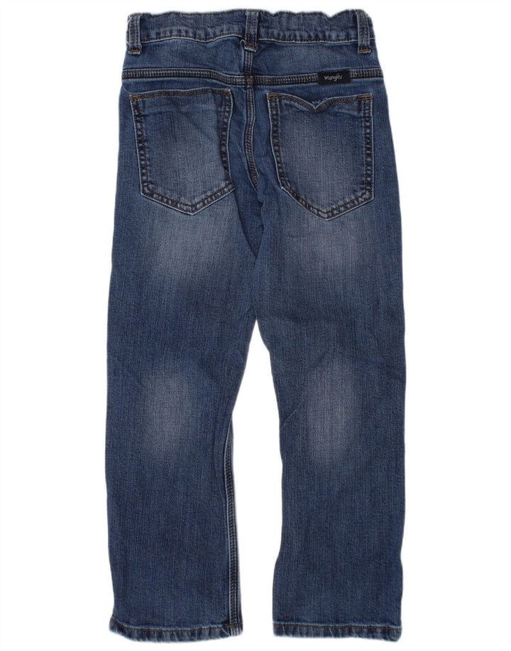 WRANGLER Jean droit garçon 5-6 ans W24 L20 bleu coton