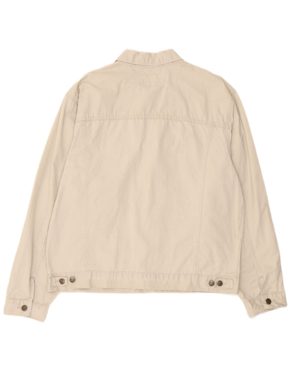 Lee Veste Bomber Homme UK 42 XL Coton Beige