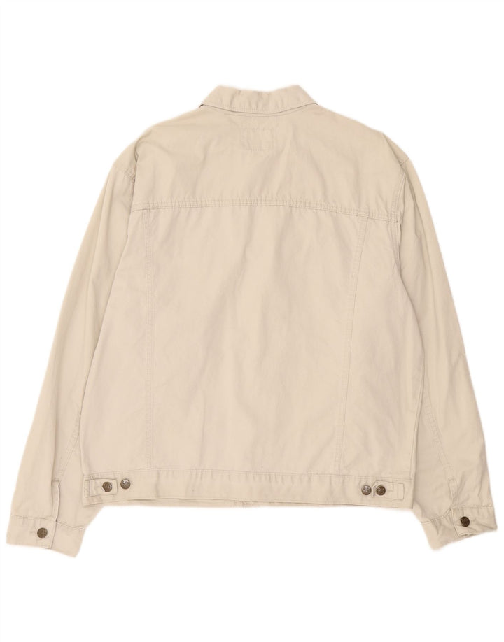 Lee Veste Bomber Homme UK 42 XL Coton Beige