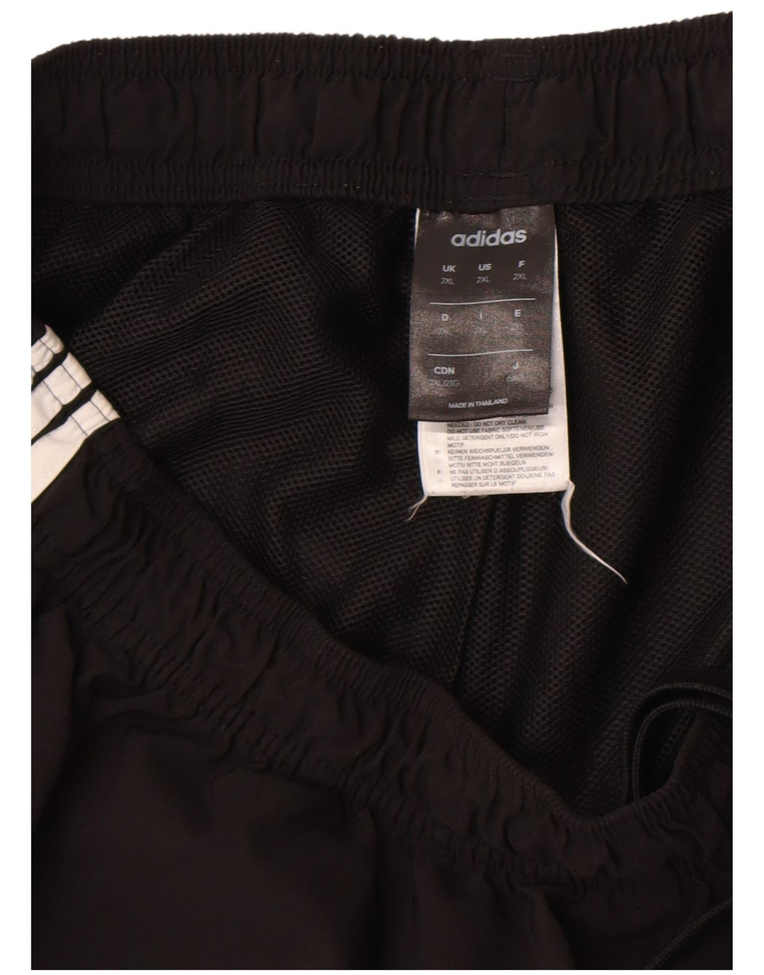 Adidas Short de sport pour homme 2XL Noir Polyester