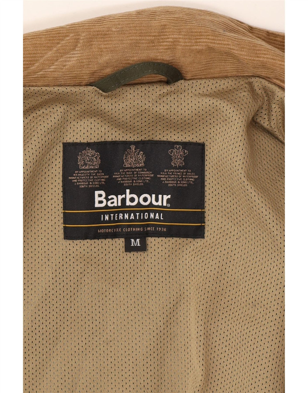 Barbour Veste utilitaire pour hommes UK 38 Polyester kaki moyen