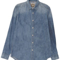 G-Star Chemise en Jean Large Bleu Coton Homme
