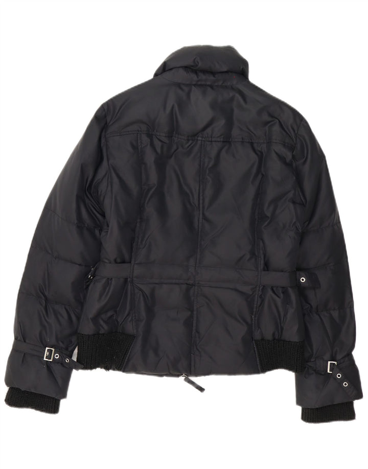 Femme Trussardi Veste Rembourrée IT 42 Medium Noir Polyamide