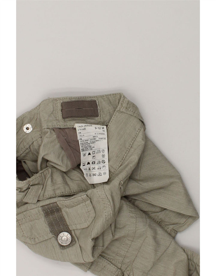BENETTON Baby Boys Joggers Cargo Trousers 9-12 Months W18 L9  Grey | Vintage Benetton | Thrift | Second-Hand Benetton | Used Clothing | Messina Hembry 