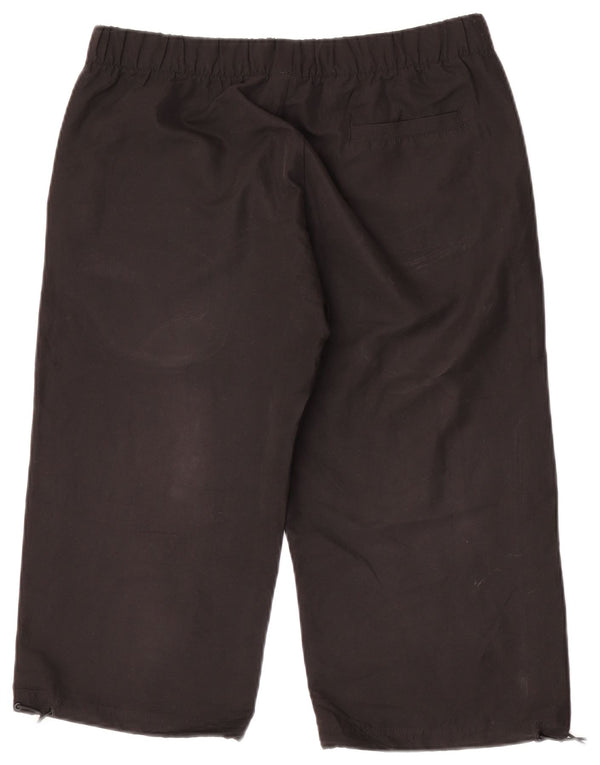 Puma Womens Sport Shorts UK 14 Large  Black