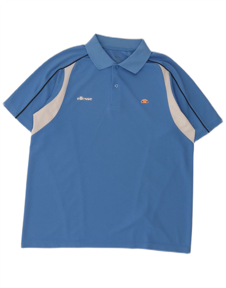 Ellesse Polo Homme Bleu Moyen Colourblock